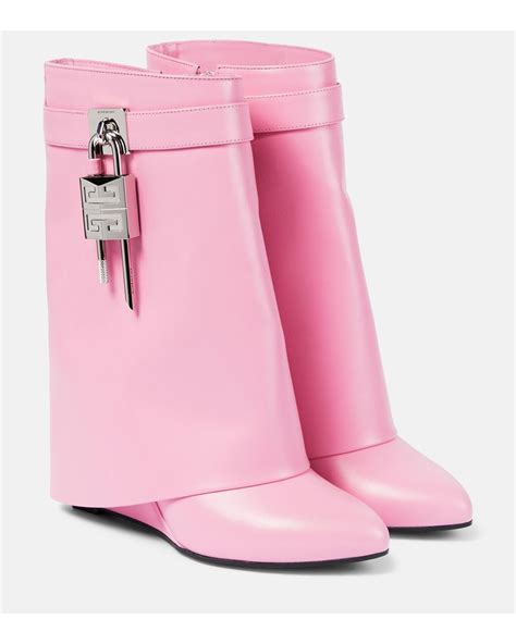 givenchy eden pink|Givenchy pink boots.